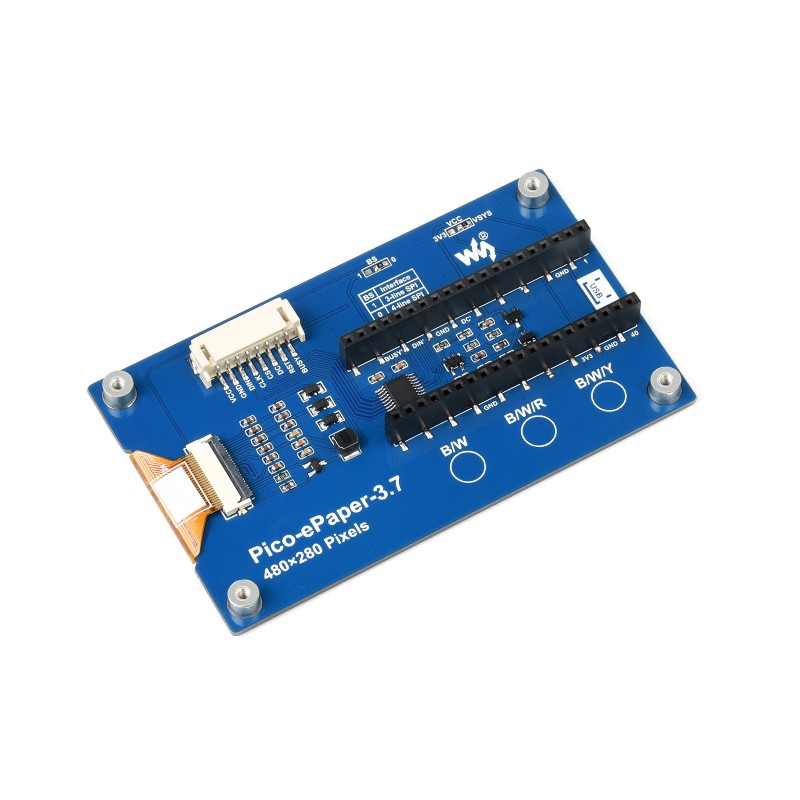 【冬バーゲン★特別送料無料！】 3.7inch E-Paper Pico Pi Raspberry For Module Display E-Ink フラメンコ