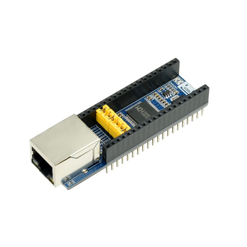 Ethernet To UART Converter For Raspberry Pi Pico, 10/100M Ethernet ...
