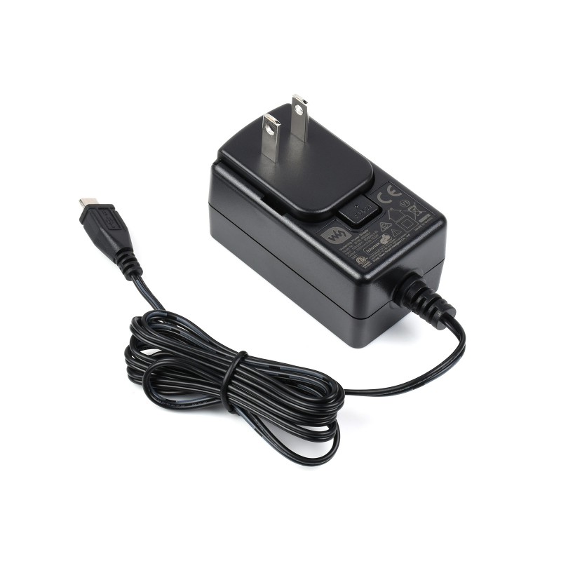 Power Supply, Adapter, 5V/3A, USB Output Connector PSU-5V3A-MICRO