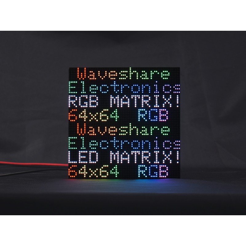 64×32 Full Color RGB Panel LED Matrix P4 4mm Pitch Adafruit