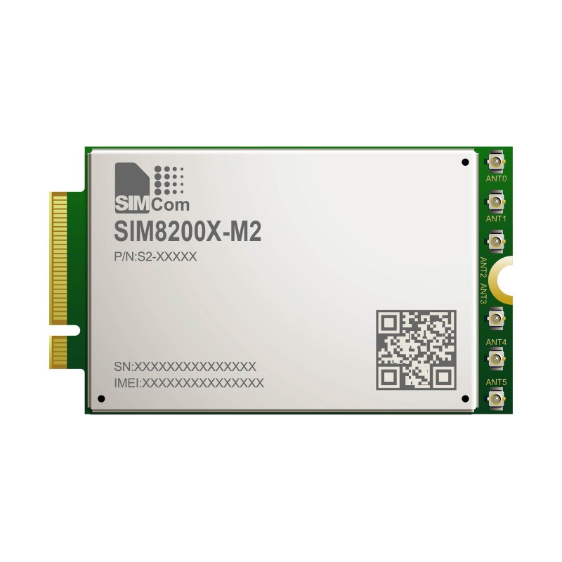 SIM8200-M2 SIMCom Original 5G Module, M.2 Form Factor, High Throughput Data  Communication