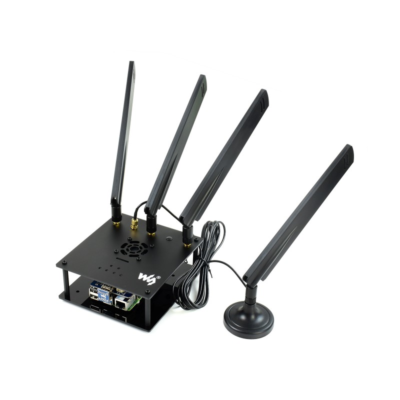 SIM8202G-M2 5G HAT With Antennas, 5G/4G/3G Support, Snapdragon X55 