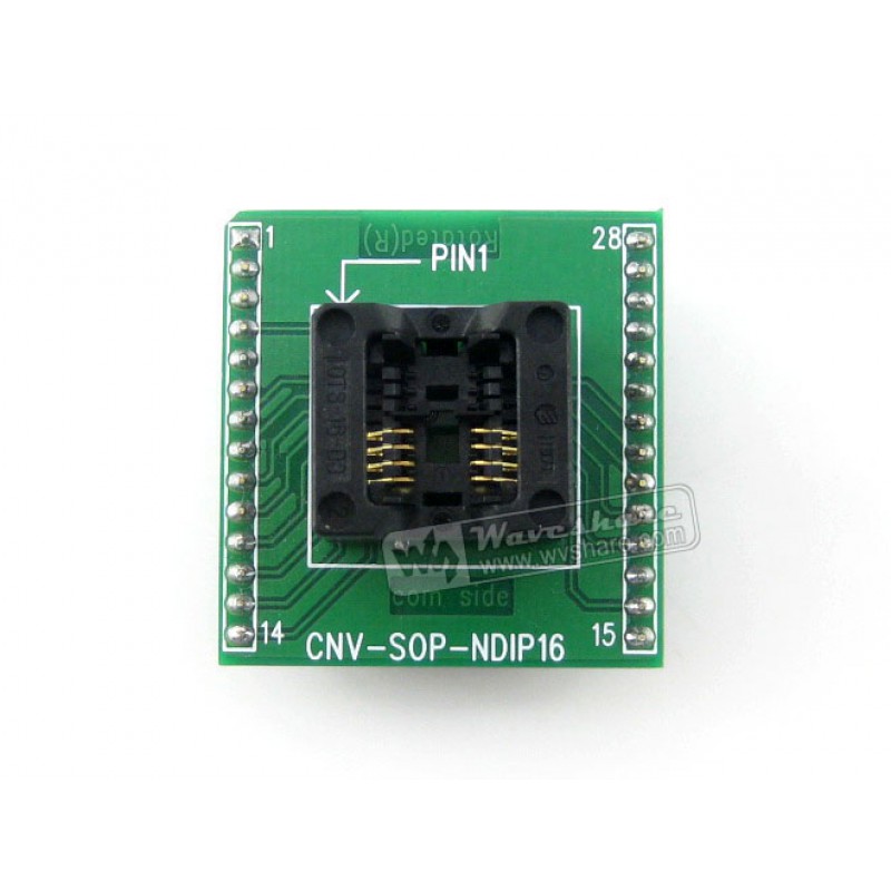 16 SOP8 SO8 SOIC8 to DIP8  IC test Socket OTS-8 -1.27-03 Program Adapter Enplas