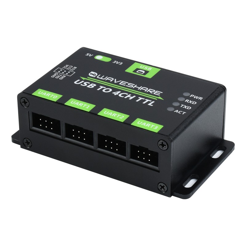 Sprællemand Hver uge Misbrug Industrial USB TO 4CH TTL Converter, USB To UART, Multi Protection  Circuits, Multi Systems Support