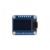 0.96inch RGB OLED Display Module, 64×128 Resolution, 65K Colors, SPI Interface