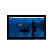 13.3inch High Resolution HDMI Capacitive Touch Display, 10-Point Touch, 1920 × 1080, Toughened Glass Panel, Type-C/HDMI Display Interface, Full Metal Back Cover