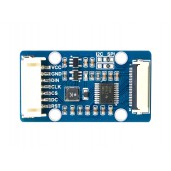 1.51inch Transparent OLED, 128×64 Resolution, SPI/I2C Interfaces, light blue color display