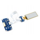 212x104, 2.13inch flexible E-Ink display HAT for Raspberry Pi