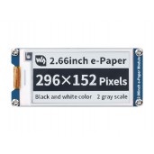 296×152, 2.66inch E-Paper E-Ink Display Module, Black / White