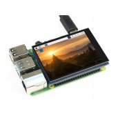 2.8inch Capacitive Touch Screen LCD for Raspberry Pi, 480×640, DPI, IPS, Fully Laminated Toughened Glass Cover, Low Power