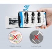 2.9inch Passive NFC-Powered e-Paper, No Battery
