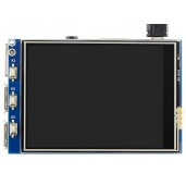 3.2inch Resistive Touch Display (C) for Raspberry Pi, 320×240, 125MHz High-Speed SPI
