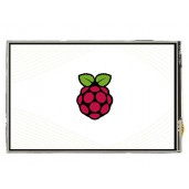 4inch Resistive Touch Display (C) for Raspberry Pi, 480×320, 125MHz High-Speed SPI