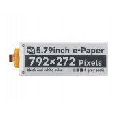 5.79inch E-Paper raw display, e-ink display, 792x272, Black/White, SPI Communication