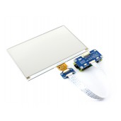 640x384, 7.5inch E-Ink display HAT for Raspberry Pi, yellow/black/white three-color