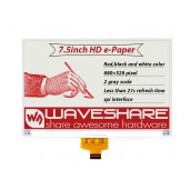 880×528, 7.5inch E-Ink raw display, red / black / white three-color