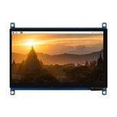 7inch QLED Quantum Dot Display, Capacitive Touch, 1024×600, G+G Toughened Glass Panel, Various Systems Support