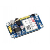 A7670E LTE Cat-1 HAT for Raspberry Pi, Multi Band, 2G GSM / GPRS, LBS, for Europe, Southeast Asia, West Asia, Africa, China, South Korea