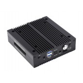 NAS Multi-functional Mini-Computer Designed for Raspberry Pi Compute Module 4 (NOT included), Network Storage, Dual Solid State Drive slots