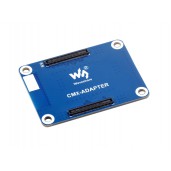 Interface Protection Adapter Board for Raspberry Pi Compute Module series, Provides Physical Protection for Frequent Plugging and Unplugging of CM4 / CM5 Socket