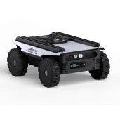 Cobra Flex Universal Modular Drive-by-Wire Chassis, 4 Wheels 4WD Compact Differential Chassis, Hub Motors, Multi-Host Compatible, Fully Open-Source Code