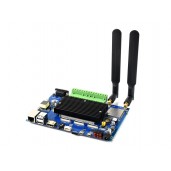 Compute Module Industrial IoT Base Board, 4G / PoE Feature, For Raspberry Pi CM3 / CM3+ Series