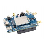 EM06-E LTE Cat-6 HAT for Raspberry Pi, Dual Antennas LTE-A, Multi Regions Multi Band, GNSS