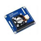 PWM Controlled Fan HAT for Raspberry Pi, I2C, Temperature Monitor