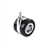 HomeRack 2.5inch (60mm) Hollow Caster Wheel Kit With Brake, Includes 4 Caster Wheels, Compatible With Standard M8 Threaded Hole, 65kg Load Capacity Per Wheel