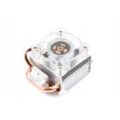 ICE Tower CPU Cooling Fan for Raspberry Pi 5, Raspberry Pi 5 Cooler, U-Shaped Copper Tube, Cooling Fins, With Colorful RGB LED