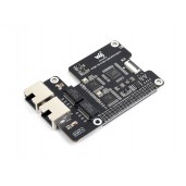 PCIe TO 2-CH 2.5G ETH Adapter For Raspberry Pi 5, Supports Raspberry Pi OS / Ubuntu / OpenWrt, Equipped With Dual RTL8125 High-performance Chips