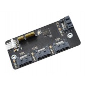 PCIe TO 4-Ch SATA 3.0 Expander, 6Gpbs High-speed SATA Interface, Supports CM4