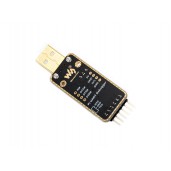 USB To UART Debugger Module for Raspberry Pi 5, Type-A Port, Onboard UART Connector, High Baud Rate Transmission