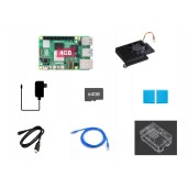 Raspberry Pi 5 Kit, Options for Kits and 2GB/4GB/8GB/16GB RAM, BCM2712 processor, 2.4GHz quad-core 64-bit Arm Cortex-A76 CPU, Built Using RP1 I/O Controller Designed By Raspberry Pi