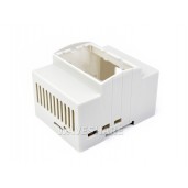 DIN rail ABS Case for Raspberry Pi 5, large inner space, injection moduling