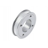 2GT 60 Teeth Aluminum Timing Pulley, 19mm Center Bore Diameter, with 4 Flat Holes