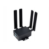 RM520N-GL 5G HAT for Raspberry Pi with Case, Quad Antennas LTE-A, Global Band, GNSS Positioning, Support 3GPP 16, 4G/3G