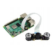 RPi Camera (H), Fisheye Lens, Supports Night Vision