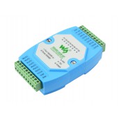 Industrial-grade Isolated 8-ch RS485 Hub, Rail-mount Support, Wide Baud rate Range