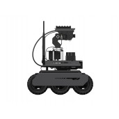 UGV Rover ROS 2 Open-source 6 Wheels 4WD AI Robot For Jetson Orin Series Board, Dual controllers, 360° Flexible Omnidirectional Pan-Tilt, Optional For Jetson Orin Nano 4GB Kit