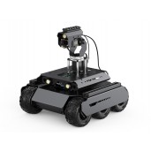 UGV Rover Open-source 6 Wheels 4WD AI Robot, Dual controllers, All-metal Body, Computer Vision, Suitable for Raspberry Pi 4B / Raspberry Pi 5