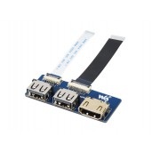 USB HDMI Adapter for CM4-IO-BASE, Adapting FFC Connector To Standard Connector