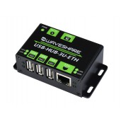 Industrial Grade Multifunctional USB HUB, Extending 3x USB ports + 100M Ethernet Port