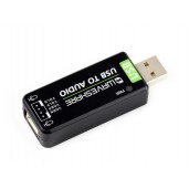 USB Sound Card, Driver-Free, for Raspberry Pi / Jetson Nano