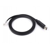 Industrial USB To RJ45 Console Cable, USB Type A to RJ45 Console Male Port, Original FT232RL Chip, Cable Length 1.8m