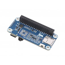 Cat-1/GSM/GPRS/GNSS HAT for Raspberry Pi, Based On A7670E module, LTE Cat-1 / 2G support, GNSS positioning