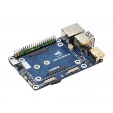 Mini Base Board (B) designed for Raspberry Pi Compute Module 5, Onboard EEPROM And Encryption Chip
