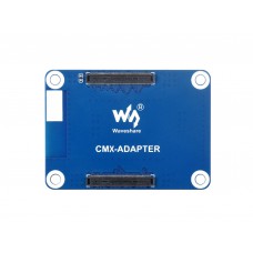 Interface Protection Adapter Board for Raspberry Pi Compute Module series, Provides Physical Protection for Frequent Plugging and Unplugging of CM4 / CM5 Socket