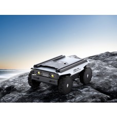 Cobra Flex Universal Modular Drive-by-Wire Chassis, 4 Wheels 4WD Compact Differential Chassis, Hub Motors, Multi-Host Compatible, Fully Open-Source Code