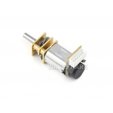 N20 DC Gear Motor, Magnetic Hall Encoder, All-metal Gearbox, High precision Reduction Motor, With L-shaped 6PIN Connector